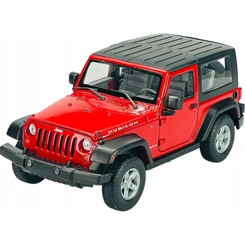 autíčko Model auta Jeep Wrangler Rubicon Hard Top Welly 1:24