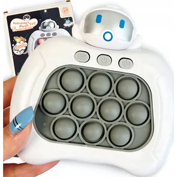 POP IT DOVEDNOSTNÍ HRA POPIT ANTISTRESOVÁ REFLEXNÍ SENZORICKÁ HRAČKA ASTRONAUT POP IT