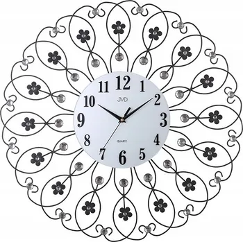 Hodiny VELKÉ NÁSTĚNNÉ HODINY S KRYSTALKY JVD HJ86 60 cm