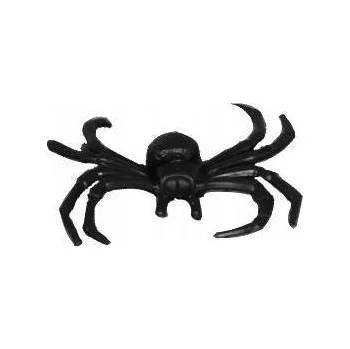 Obraz SADA PAVOUKŮ 4 KUSY 8 CM ČERNÍ