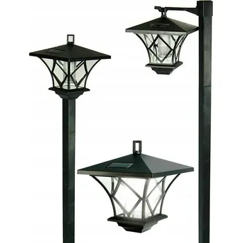 Venkovní osvětlení Solární zahradní lampa lucerna vysoká 150 cm LED