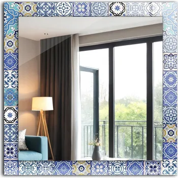 Zrcadlo Zrcadlo Coloray nástěnné čtverec 600 x 600 mm