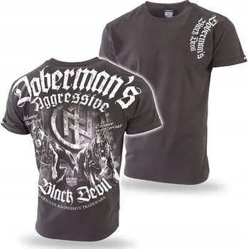 Dámské oblečení Tričko Dobermans Aggressive Black Devil vel. 3XL