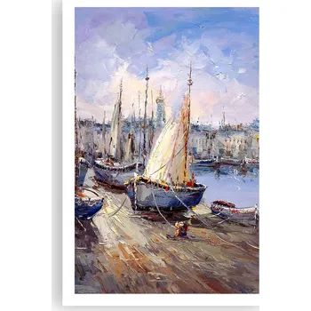 Obraz Obraz plakát do obýváku, ložnice 61x91 Plachetnice foto plakáty bez rámu