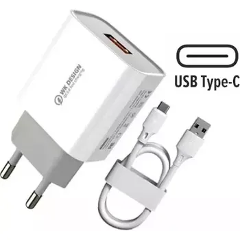 HAWEEL Nabíječka Oppo A36 + kabel USB-C, plně nahrazuje originální set