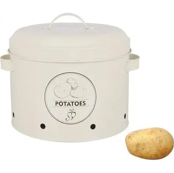Dóza na potraviny Kuchyňská nádoba na uskladnění brambor Esschert Design 143 23,3 x 27,5 x 21 cm