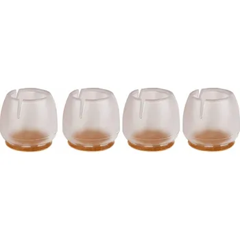 Podložka pod nábytek Silikonové návleky na nohy židle Mensen, 26-29 mm, 4 ks