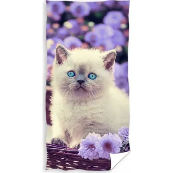 Plážová osuška Carbotex 140 cm bavlna