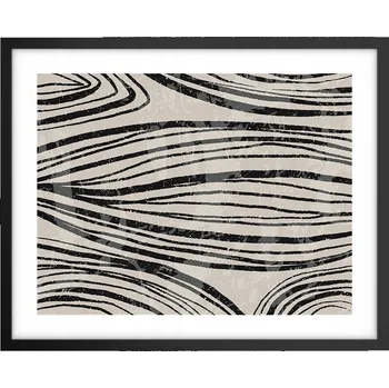 Obraz Foto obraz, plakát na zeď v černém rámu 50x40 abstrakce do obýváku