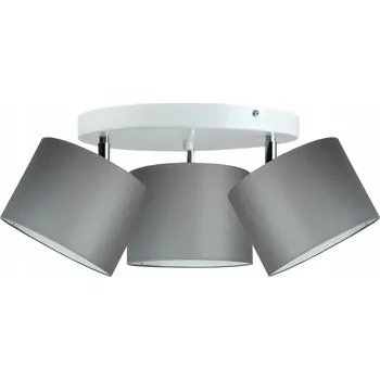 Moderní závěsné stropní svítidlo. Moderní módní stínidlo 20cm šedé LED