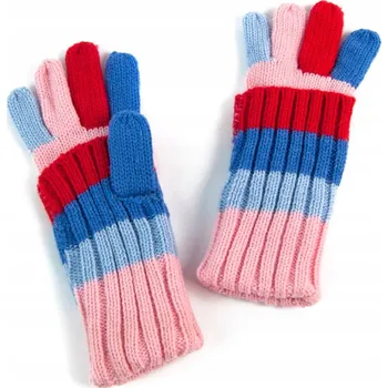 Rukavice Szaleo pětprsté akrylové rukavice univerzální velikosti - dámské