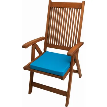 Podsedák Podsedák na židli 40x40x4 cm, 2 kusy, modrý