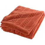 Deka Douceur d'intérieur polyester 180 cm x 220 cm oranžová