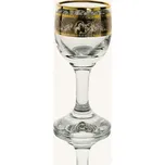 Sklenice na vodku Combi White Lady bezbarvé, žluté 25ml 6 ks