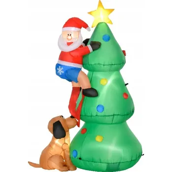 Vánoční stromek Umělý vánoční stromeček Homcom 161 - 180 cm