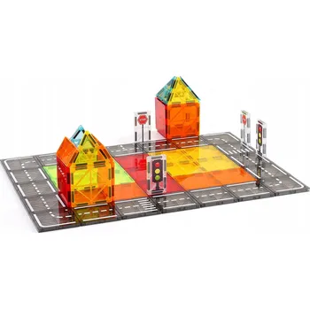 ostatní stavebnice Klocki Magnetyczne Symulacja Ruchu 56 Sztuk Tworzywo Sztuczne I Ferryt