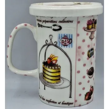 Hrnek Nuova R2S Romantic, porcelán, 250 ml