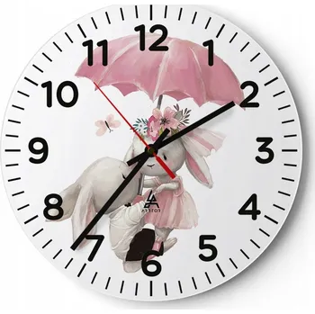 Hodiny Kuchyňské nástěnné hodiny 30x30 Pro Děti Moderní skleněné hodiny Tiché