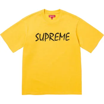 Pánské tričko Supreme FTP S/S Top / Yellow Barva: Žlutá, Velikost: XL