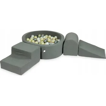 Dětské hřiště Pěnové dětské hřiště s kulatým bazénkem, šedé