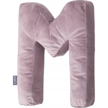 Polštář Polštář písmeno M růžový