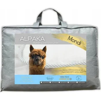 přikrývka Ideální spánek vlněná přikrývka alpaka 140x200 Mondi