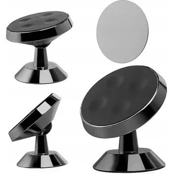 MAGNETICKÝ DRŽÁK TELEFONU do auta DRŽÁK auta SILNÝ MAGNET černý