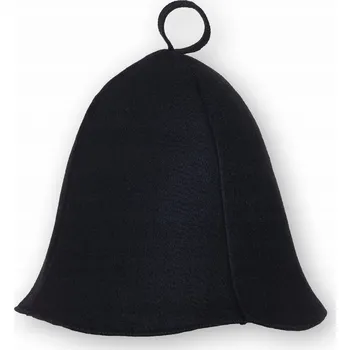 ČEPICE DO SAUNY FILCOVÁ DO BÁNĚ A SAUNY EKO ČERNÁ