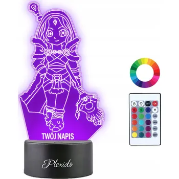 Lampička Plexido vícebarevná Noční lampa