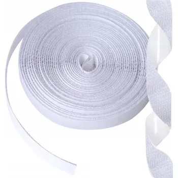 Lepicí páska PÁSKA NA SÍŤ PROTI HMYZU, SUCHÝ ZIP 560 CM BÍLÁ NA OKNO OKEN SÍŤ