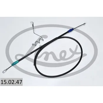 Lanko parkovací brzdy Tažné lanko, parkovací brzda LINEX 15.02.47
