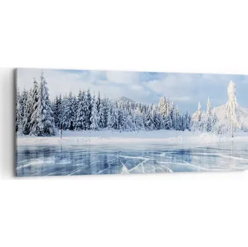 Obraz Foto obraz na plátně 100x40 krajina obývací pokoj ložnice na zeď velký