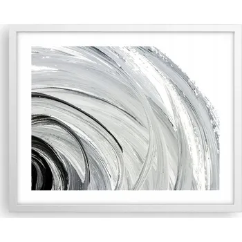 Obraz Obraz plakát na zeď v bílém rámu 50x40 minimalismus foto do obýváku