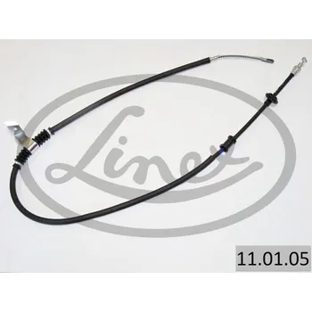Lanko parkovací brzdy Tažné lanko, parkovací brzda LINEX 11.01.05