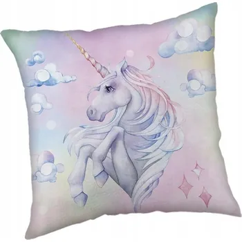 Polštář Jerry Fabrics Polštářek Unicorn Rainbow 40x40 cm