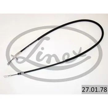 Lanko parkovací brzdy Tažné lanko, parkovací brzda LINEX 27.01.78