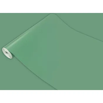 Tapeta Dekorativní Fólie Barva Zelená Matná Nábytková dýha Lepicí DIY šířka 45 cm