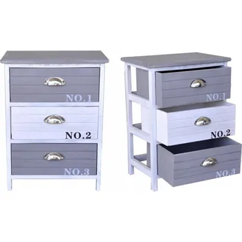 Komoda Komoda Bettina 40 x 29 x 58 cm bílá