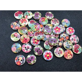 Knoflík Tibex Knoflík KYTIČKY TMAVÉ