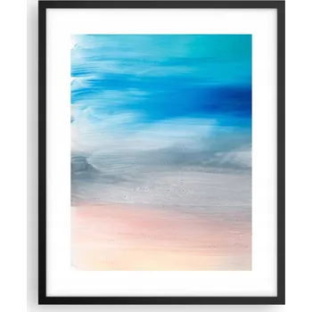 Obraz Obraz plakát na zeď v černém rámu 40x50 abstrakce plakáty do obýváku