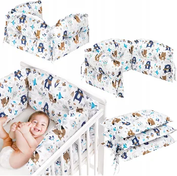 Prostěradlo Mantinel do postýlky HOBBY kids 190 cm x 30 cm