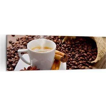 Obraz Velký obraz do obýváku 160x50 gastronomie moderní na plátně obrazy