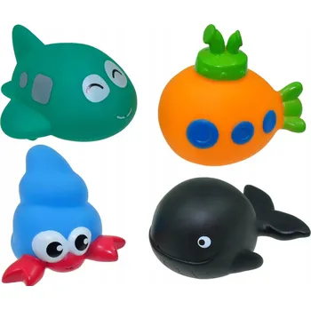 Hračka pro nejmenší Sada pískacích hraček pro zvířátka Smily Play 18m+