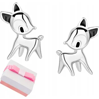 Náušnice Dětské Náušnice Mennica Bydgoska stříbrné srnky