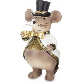 Obraz FIGURKA AUTO ČERVENÉ S VÁNOČNÍM STROMEČKEM LED 13x16x9cm 171629