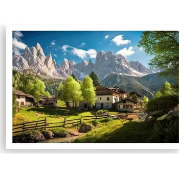 Obraz Plakát na zeď bez rámu 100x70 hory foto-obraz plakáty do obývacího pokoje ložnice