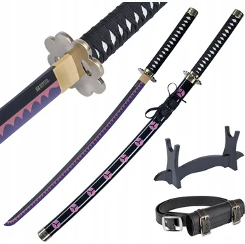 Replika zbraně Katana Roronoa Zoro Shusui z One Piece - Dřevěná replika meče JT10511RD-2