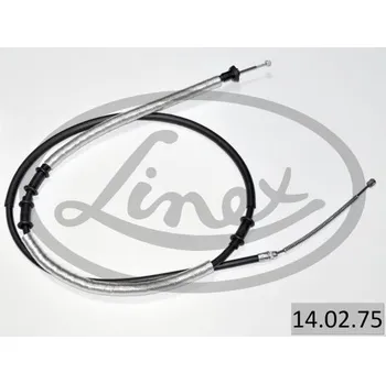 Lanko parkovací brzdy Tažné lanko, parkovací brzda LINEX 14.02.75