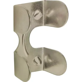 Lano Svorka lisovací 8 mm, pro textilní lana, bílý zinek