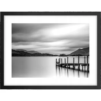 Obraz Obraz plakát v černém rámu do obýváku 40x30 krajina foto na zeď
